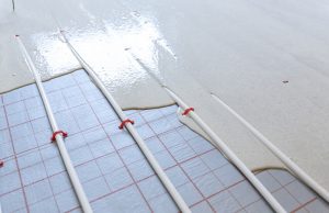 What is floor screed used for